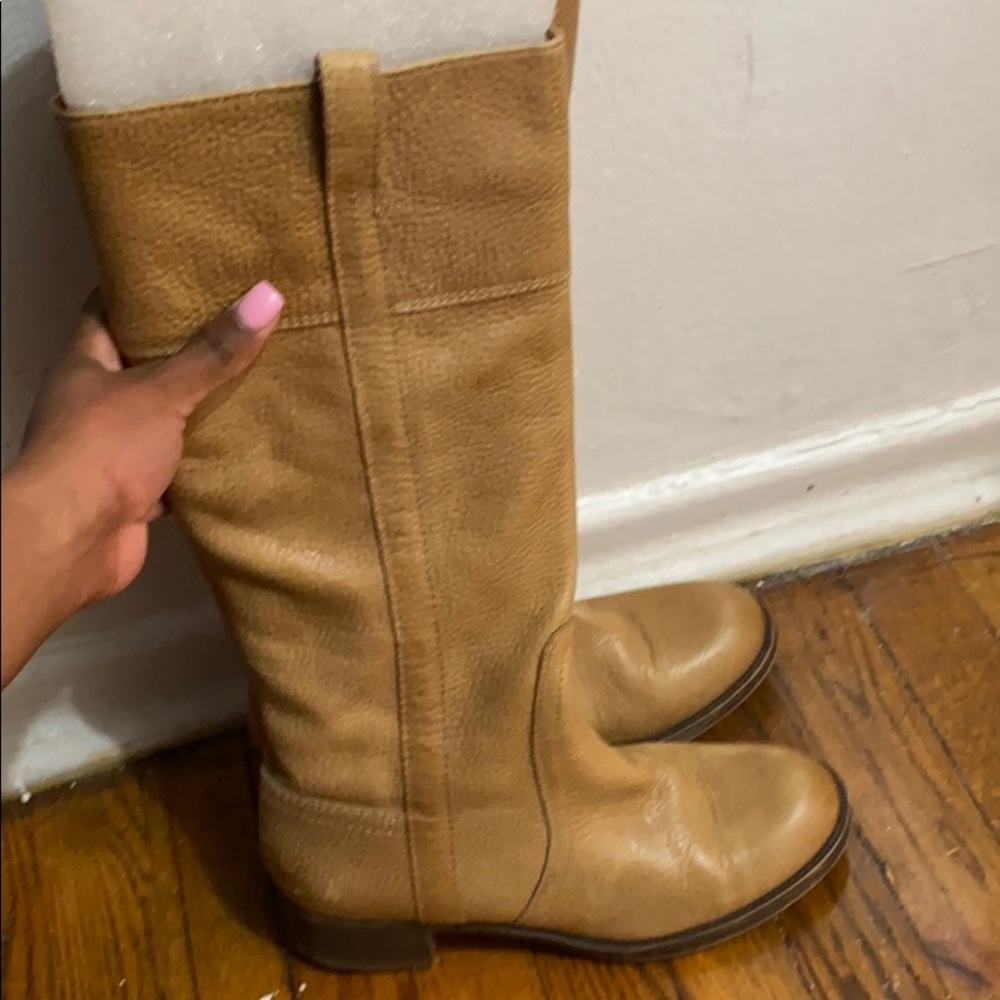 Riding boots leather